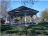 Picnic Tables Under a Gazebo