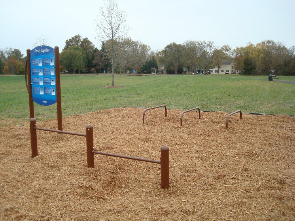 Push Up Bar Exercise Station